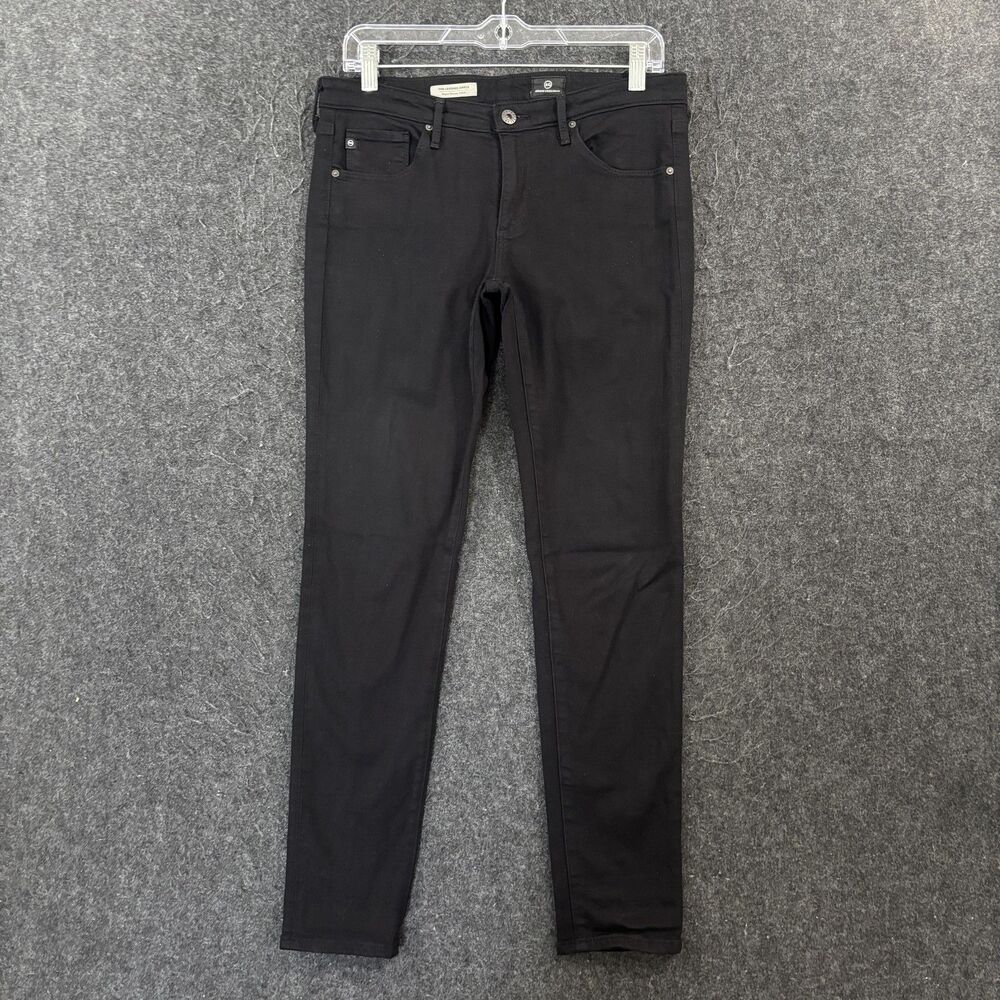 AG Adriano Goldschmied The Legging Ankle Jeans Women's 29R Black Super Skinny